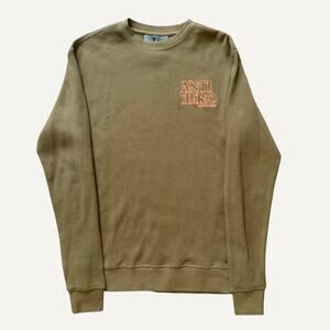 Size S - Anti Hero Skate Boards Men's Waffle Knit Crew Neck